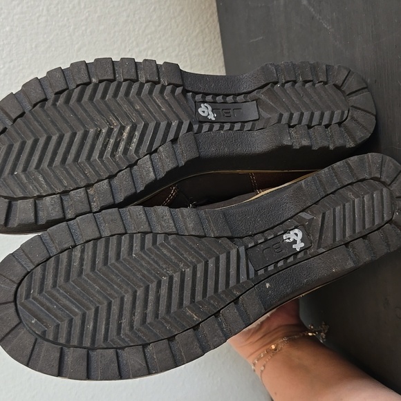 NWOT JBU Evans Vegan Leather Faux Shearling Ankle Boots Size 7 - Picture 7 of 9